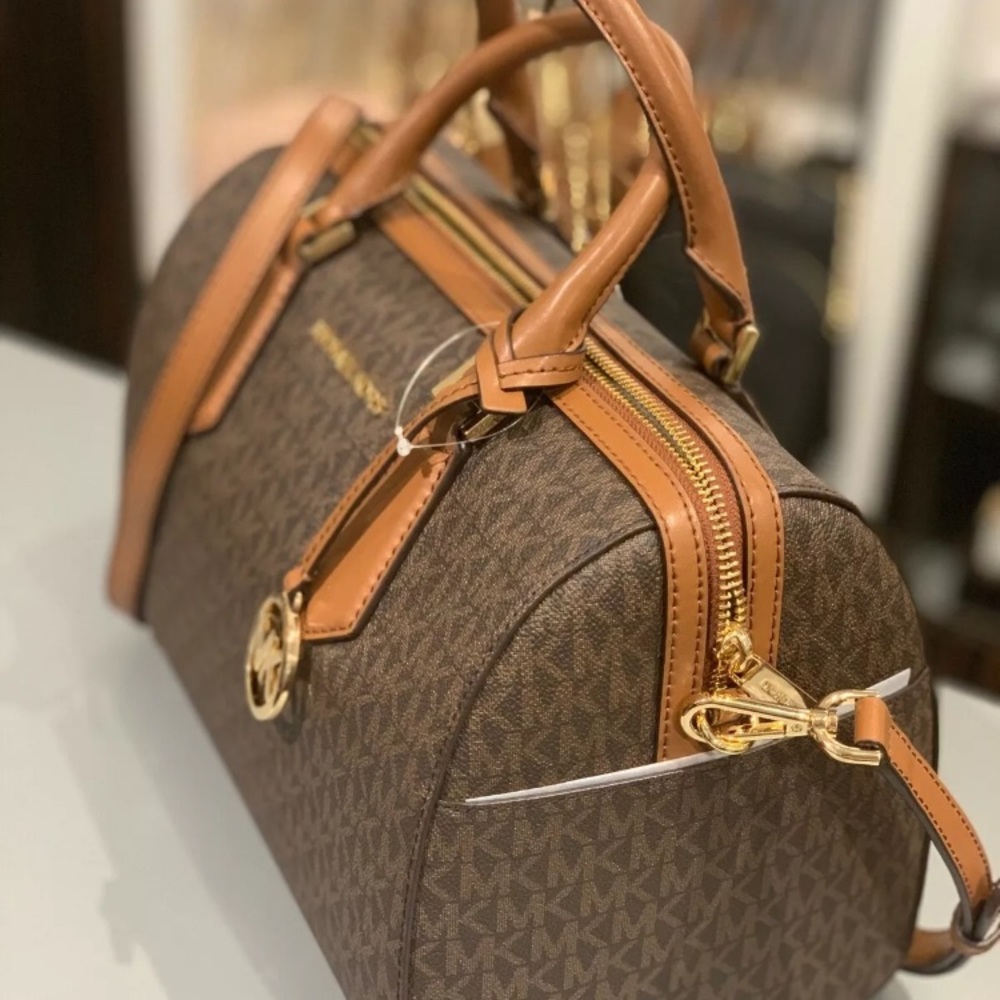 Michael kors Hayes Large duffle bag brown/Acorn - Picture 3 of 6